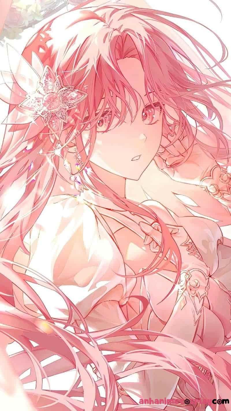 ảnh anime màu hồng đẹp xinh